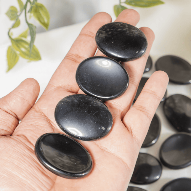 Black Obsidian Worry Stone