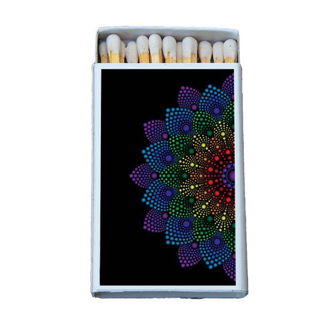 Matches • Mandala Matchbox• Home Decor for Candles & Incense