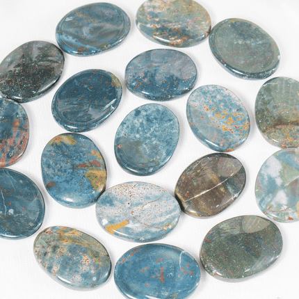 Bloodstone Worry Stone