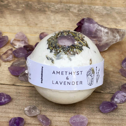 Amethyst & Lavender Bath Bombs