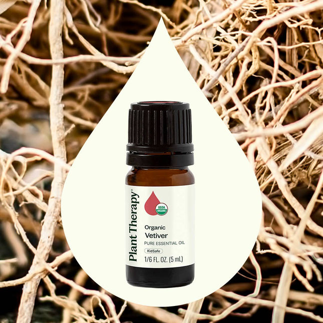 Organic Vetiver Essential Oil 5 mL
