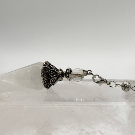 Clear Quartz Pendulum