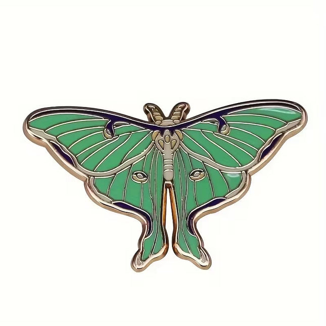 Enamel Pin, Luna Moth