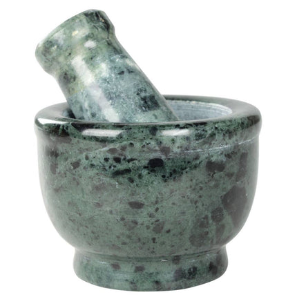 Green Marble Mortar And Pestle - 2 inch