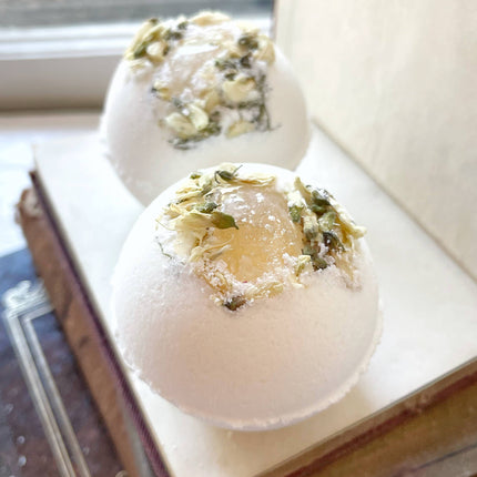 Citrine & Jasmine Bath Bombs