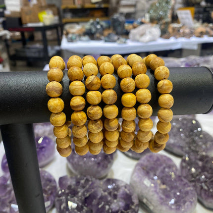Palo Santo Stretch Bracelet 10mm