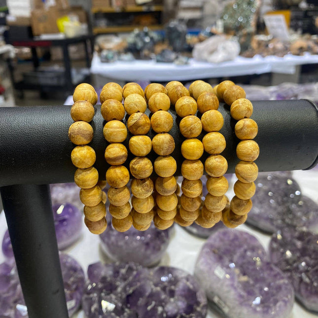 Palo Santo Stretch Bracelet 10mm