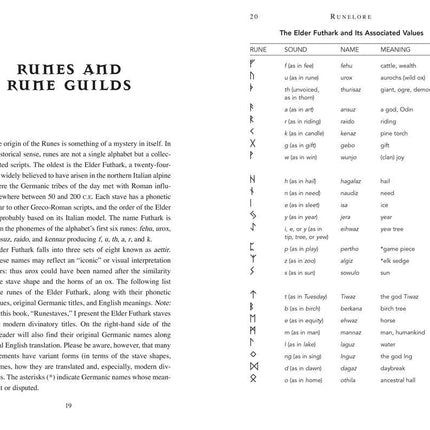 Nordic Runes by Paul Rhys Mountfort