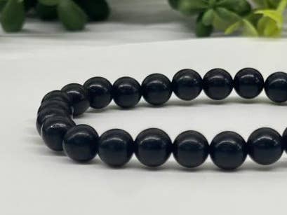 Shungite Stretchable Bracelet 6mm Beads