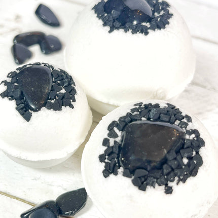 Obsidian & Black Lava Salt Bath Bomb