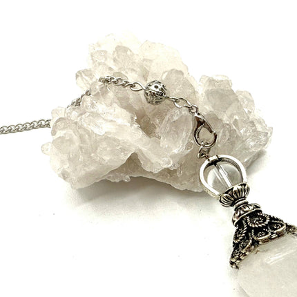 Clear Quartz Pendulum