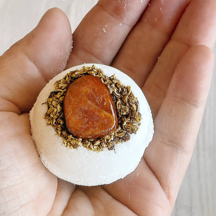 Carnelian & Osmanthus Bath Bomb