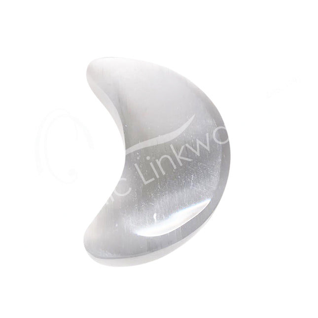 Selenite, Crescent Moon Bowl (4")