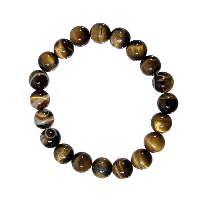 Bracelet, Tiger Eye (10mm)