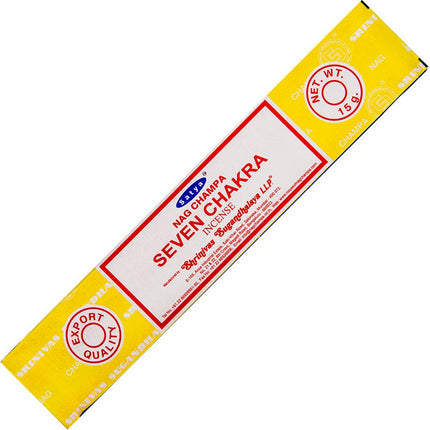 Satya Incense 15 Gram Seven Chakra