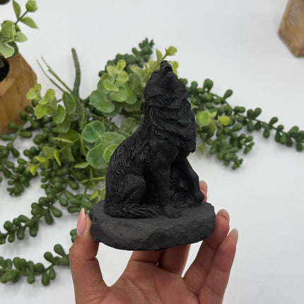 Shungite Figurine Wolf