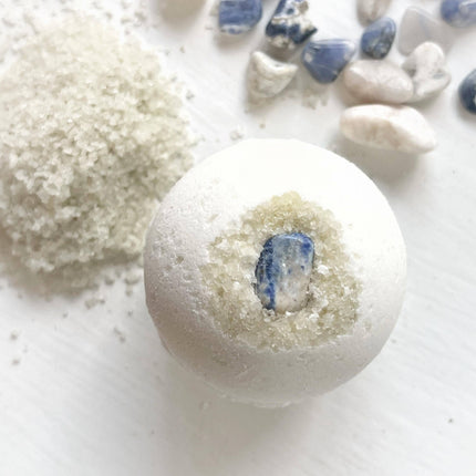 Sodalite & Sel Gris Bath Bomb