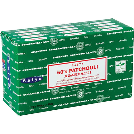 60's Patchouli Incense (15 g.)
