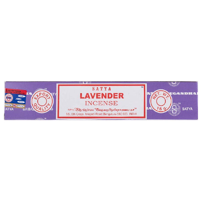 Satya Lavender Incense Sticks (15g) | Peace & Sleep