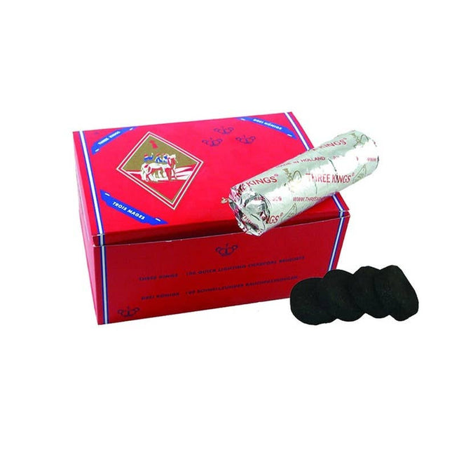Charcoal Disks Box - Original Three Kings' (33 mm.)