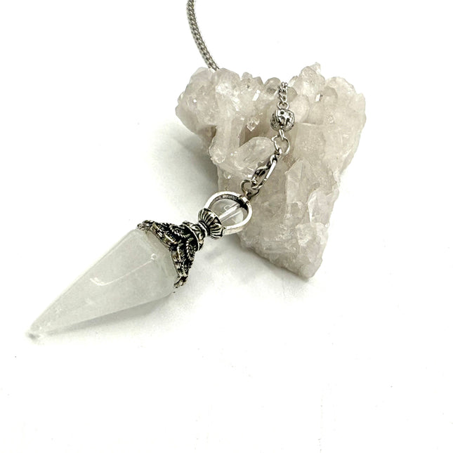 Clear Quartz Pendulum