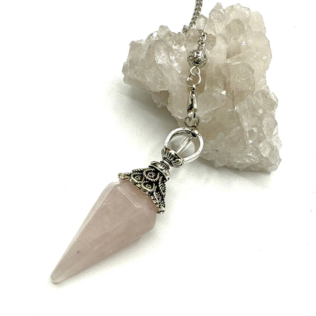 Rose Quartz Pendulum