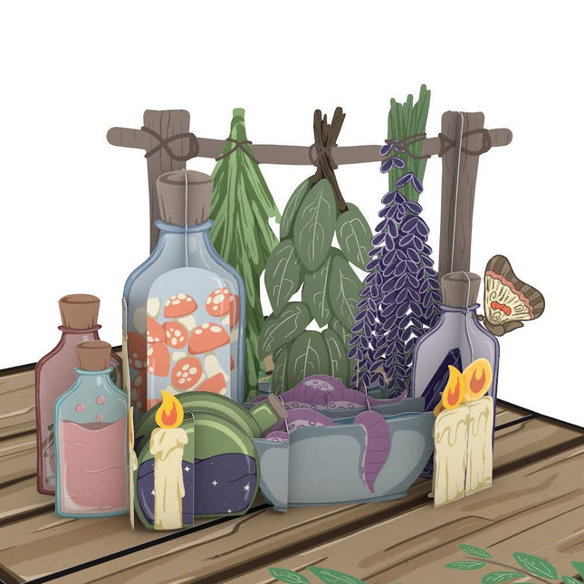 Have A Magical Birthday Potions Pop-up Card