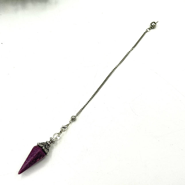 Lepidolite Pendulum