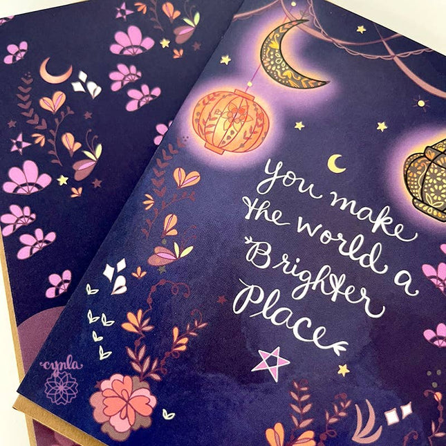 You Make the World a Brighter Place Greeting Card