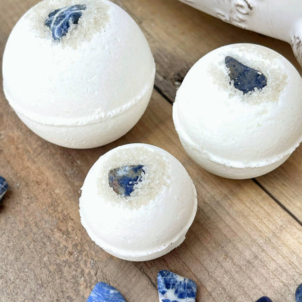 Sodalite & Sel Gris Bath Bomb