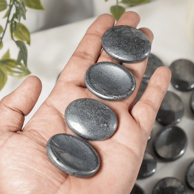Hematite Worry Stones