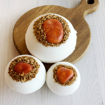 Carnelian & Osmanthus Bath Bomb