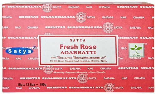 Fresh Rose Incense (15 g.)