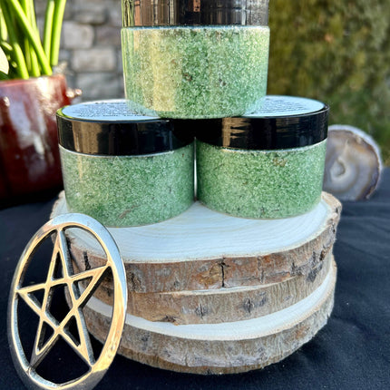Green Witches Salt-Prosperity and Wealth 5oz