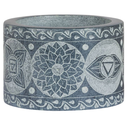 7 Chakra Mortar and Pestle Set