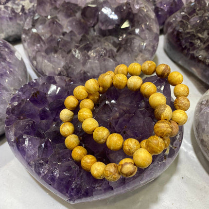 Palo Santo Stretch Bracelet 10mm