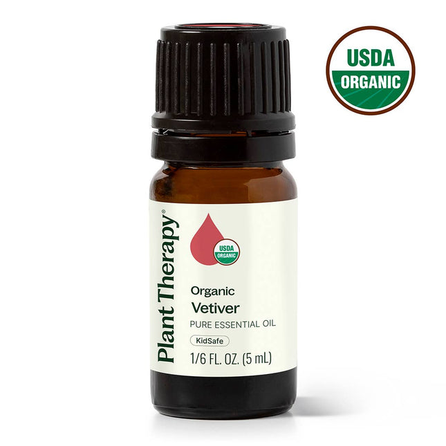 Organic Vetiver Essential Oil 5 mL