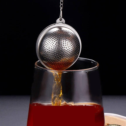Stainless Steel Ball Tea Infuser, Strainer - 2.1', Rust-Free