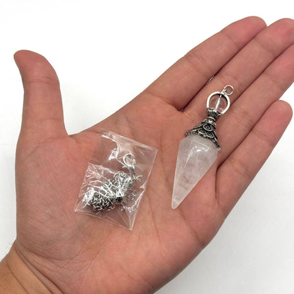 Clear Quartz Pendulum