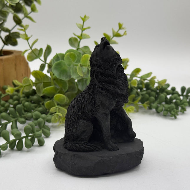 Shungite Figurine Wolf