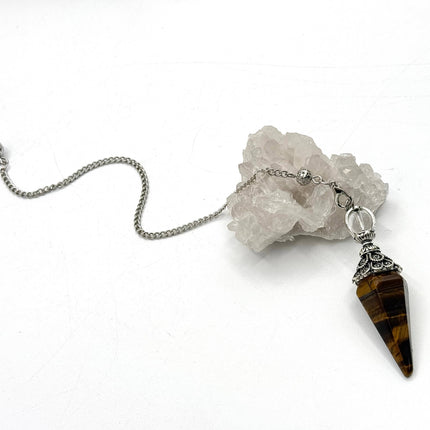 Yellow Tiger Eye Pendulum