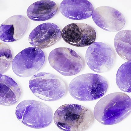Amethyst Worry Stone