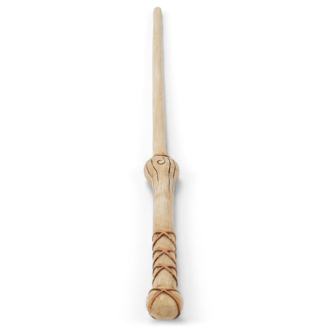 Wand - Handcrafted Woodgrain Cream Rope 13.75 Long