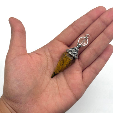Yellow Tiger Eye Pendulum