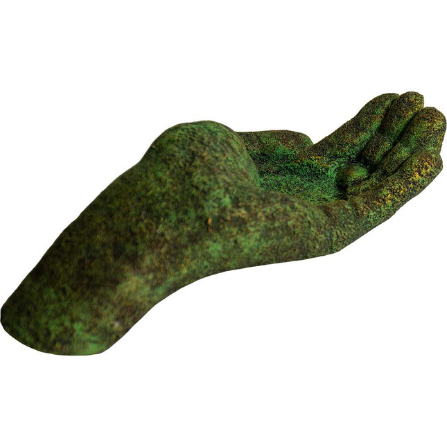 Volcanic Stone Offering Hand Tea Light Holder
