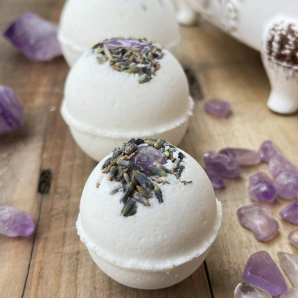 Amethyst & Lavender Bath Bombs
