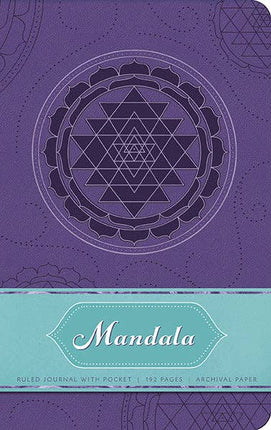 Mandala Hardcover Ruled Journal