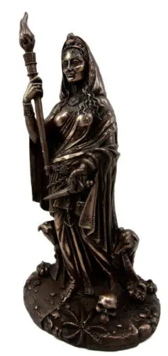Hecate Bronze Statue