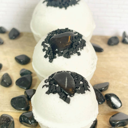 Obsidian & Black Lava Salt Bath Bomb