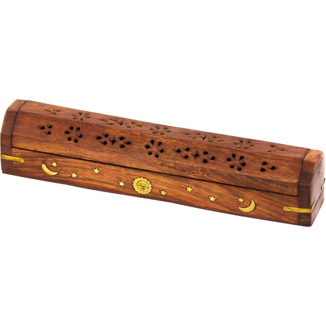 Celestial Wood Incense Storage Box